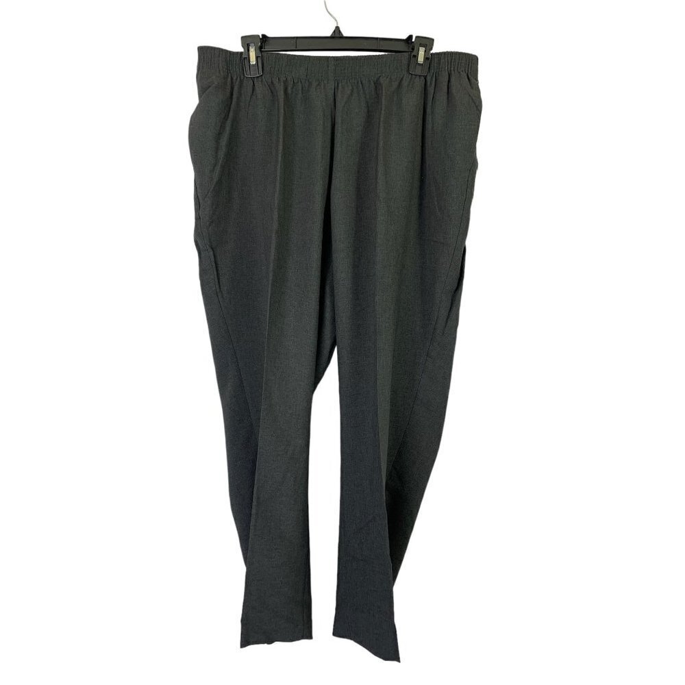 Allison Daley Women's Charcoal Dress Pants